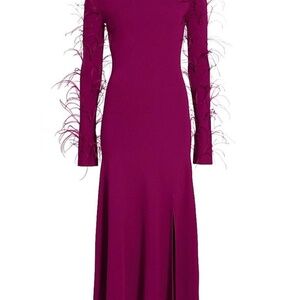 LAPOINTE Feathered Dress NWT Medium